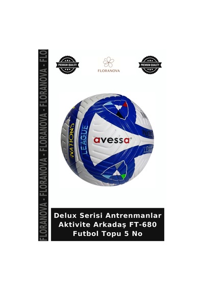 Delux Serisi Antrenmanlar Aktivite Arkadaş Ft-680 Futbol Topu 5 No Çok Renkli