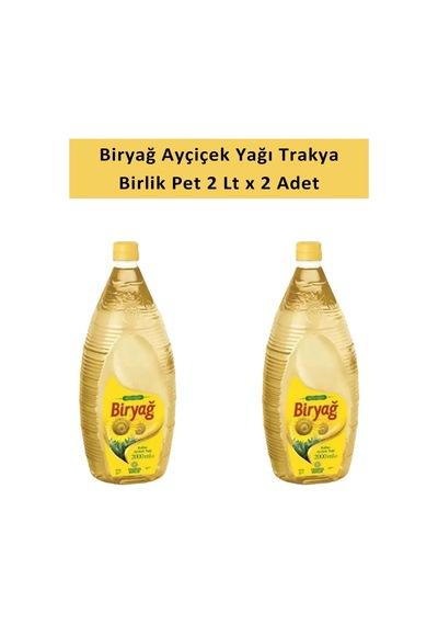 Biryağ Rafine Ayçiçek Yağı Pet 2 x 2 L