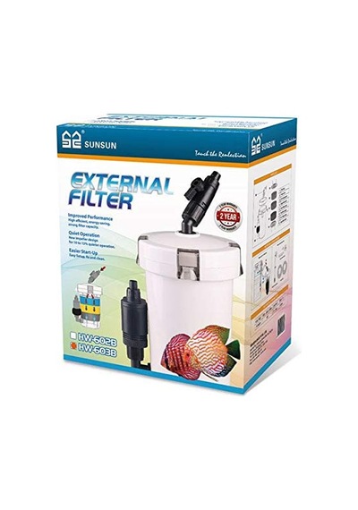 Hw-603b Filtre Outdoor 6 W 400 U/y Sunsun Akvaryum Dolce Marino Lavabo Kadar 80l