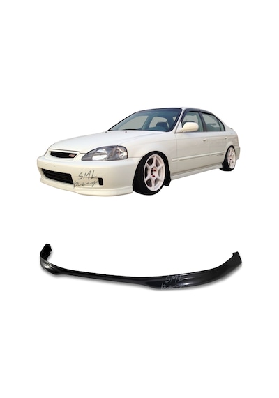 Honda Civic 99-01 İes Typer Ön Ek Plastik Tampon Ek Karlık-...