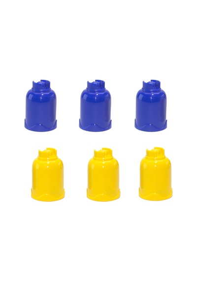 Mixoyuncak Oyuncak Tüp Kamyonu Mini Tüp 30 CM 6 Adet