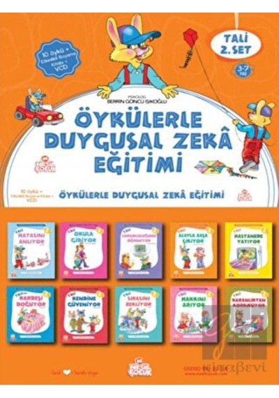 Tali Öykülerle Duygusal Zeka Eğitimi Serisi + Etkinlikli Boyama Kitabı 2. Set Nesil Çocuk Okul Çocuk Kitapları 27116590
