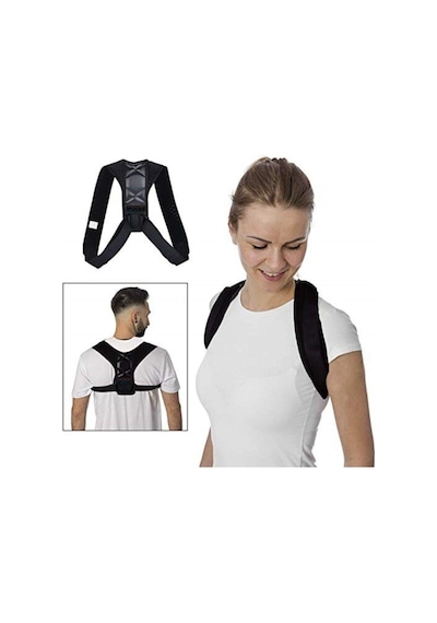 Multiflexpro Dik Durmak Için Ortopedik Sırt Destek Korsesi Deri