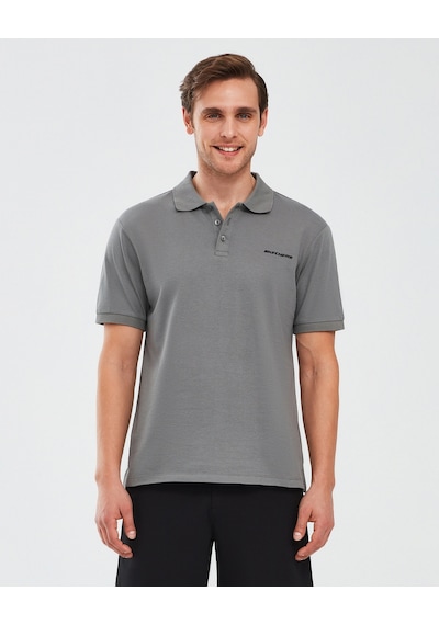 Skechers Polo Shirt M Short Sleeve Erkek Antrasit Polo Yaka Tshirt S211800-003 Antrasit Skechers Polo Shirt M Short Sleeve Erkek Antrasit Polo Yaka Tshirt S211800-003 Antrasit