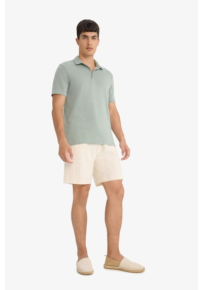 Defacto Relax Fit Pamuklu Bermuda E1735ax25smkh454 Haki