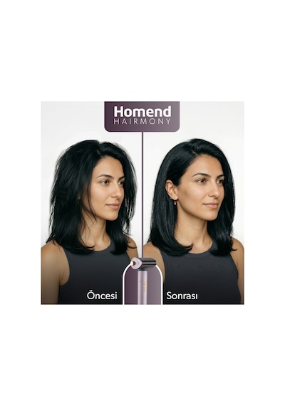 Hairmony 4606H Saç Kurutma ve Şekillendirme Seti Mor