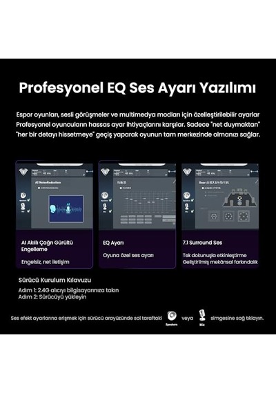 Iı Core Kablosuz Oyun Kulaklığı