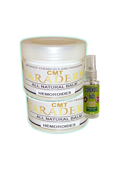 Taraderm 100 Ml 2 Adet Rahatlatıcı Kremi + 30 Ml Çörek Otu Yağ
