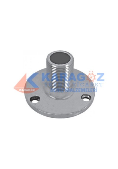 Glomex Anten Ayaği Krom 90 Derece Boy 40Mm