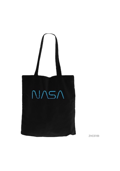 Nasa Lite Siyah Kanvas Bez Çanta