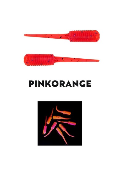 Fujin Baby Fry 2,7cm Lrf Silikon Yem Pink Orange
