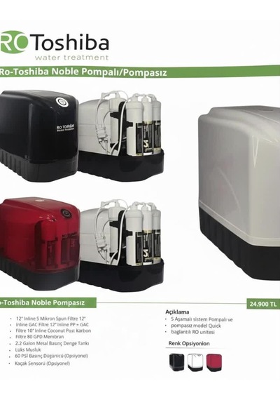 Rotoshıba Su Arıtma Cihazı 8 Lt Tank