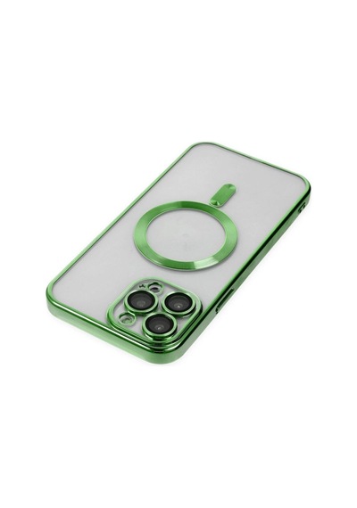 Apple İphone 14 Pro Kılıf Kross Magneticsafe Kapak - Koyu Yeşil