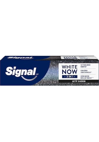 Signal White Now 3 In 1 White Boost Diş Macunu 75 Ml Diş Minesi Bakımı