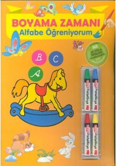 Parıltı Yayınları Boyama Zamanı Alfabeyi Öğreniyorum