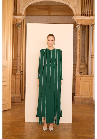 Senna Tease Dress Zümrüt Zümrüt