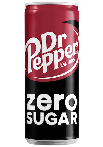 Dr Pepper Zero Sugar 24 x 330 ML