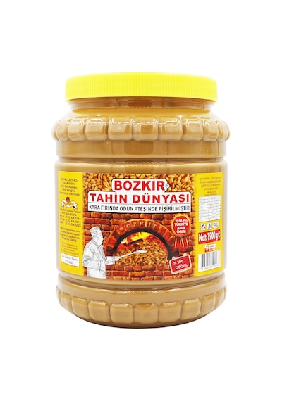 Bozkır Tahin Dünyası Odun Ateşinde Kepeksiz Bozkır Tahini 1900 G