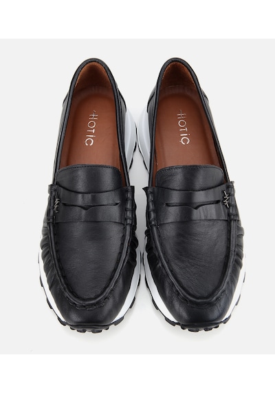 Hotiç Kadın Deri Siyah Yumuşak Dokulu Günlük Loafer 01ayh312850a100 Siyah Hotiç Kadın Deri Siyah Yumuşak Dokulu Günlük Loafer 01ayh312850a100 Siyah