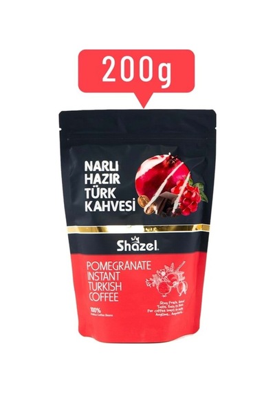 Shazel Narlı Hazır Türk Kahvesi 200 Gr Türk Kahvesi