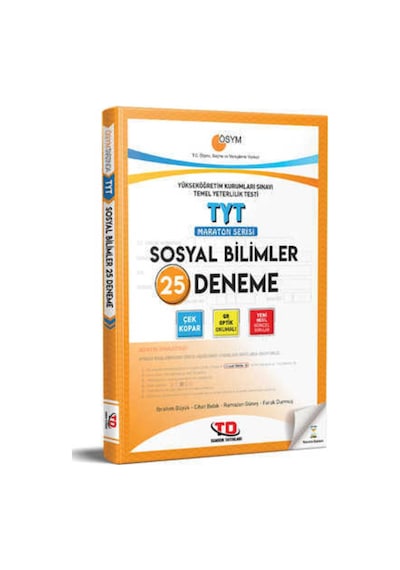Tandem Tyt Sosyal Bilimler Maraton Serisi 25 Deneme