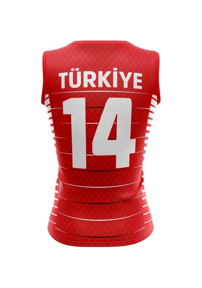 Acr Giyim Voleybol Forması Sultan Model - Kişiye Özel İsim Ve Numara Yazılabilir, Dijital Baskı Tasarım Tek Üst