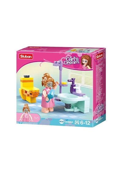 &apos S Banyo, Çok Renkli Yapım Seti, 50 Parça