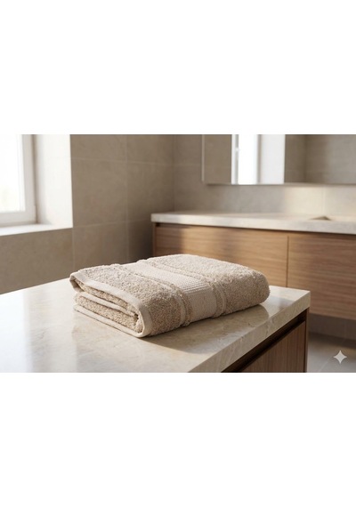 Özdilek Colourıst Bej Banyo Havlusu 90 150