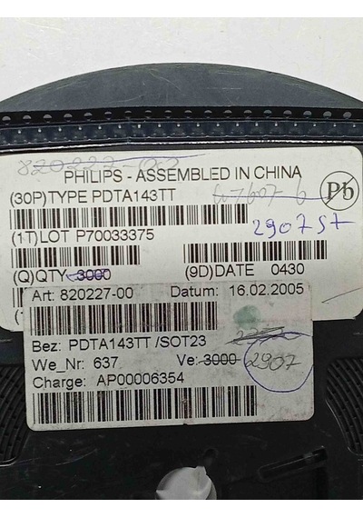 Pdta143tt Phılıps Sot23 Transitör 250 Adet