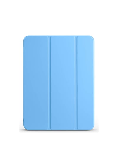 Apple Uyumlu iPad  Pro 11 2025 M5 Mkst Smart Cover Kalem Bölmeli Standlı 1-1 Kılıf - Mavi Tablet Kılıfı