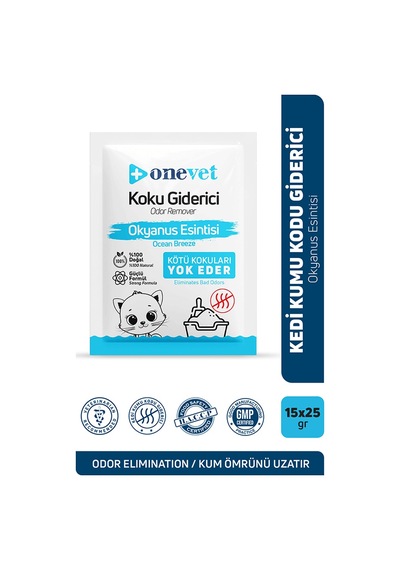 Onevet Kedi Kumu Koku Giderici Okyanus Esintili 15 Adet 25 gr