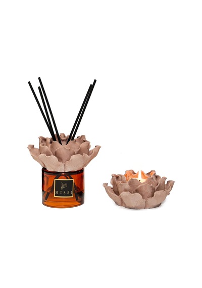Aura Collection Oda Kokusu & Mumluk Set- Dark Amber Amber