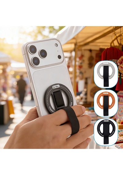 Go Des Gd-g063 Standlı Magnetik Yüzük Tutucu Aparat Siyah