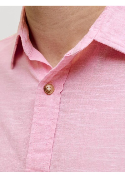 Jack & Jones Erkek Uzun Kollu Gömlek - Summer - 12289174 Pembe