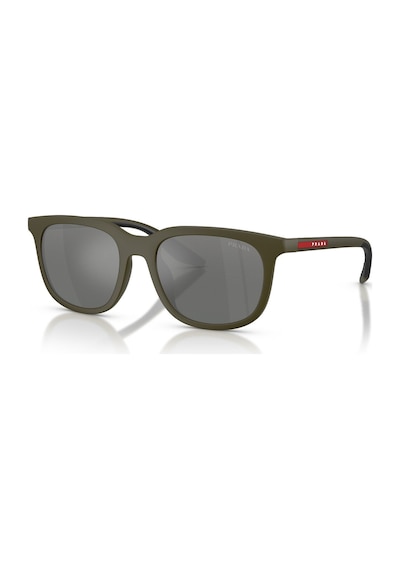Prada Ps B09su 15x41a 54 Linea Rossa Unisex Oval Yeşil Aynalı Kemik Güneş Gözlüğü