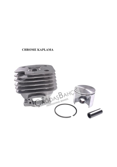 Husqvarna 268 Testere Chrome Silindir Piston Seti 50 Mm