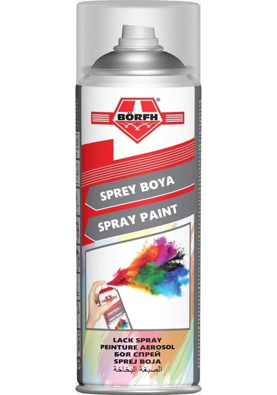 Trafik Sarı Sprey Boya Ral 1023 Yarı Mat Akrilik Börfh 400 Ml 6023073 0