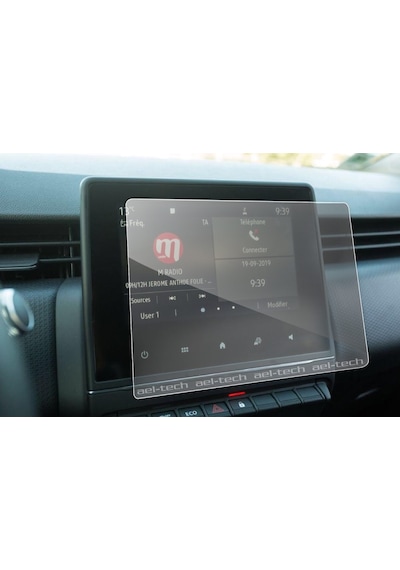 Renault Clio 5 Easy Link 7.3 Inç Navigasyon Uyumlu Ekran Koruyucu