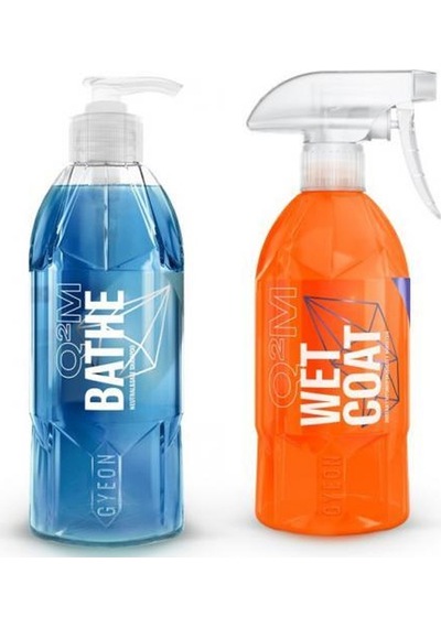 Gyeon Set Bathe Şampuan 500ml + Wetcoat Hızlı Cila 1000ml A