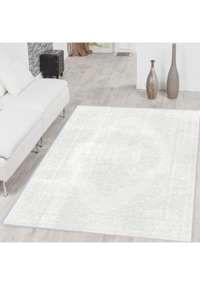 Rovigo Home Dijital Baskı Yıkanabilir Kaymaz Taban Salon Halısı RVG1614 Çok Renkli