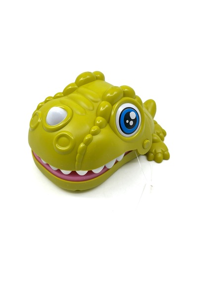 Sevimli Hayvan Dişçisi - Finger Biting Adventure - Yeşil Dinozor