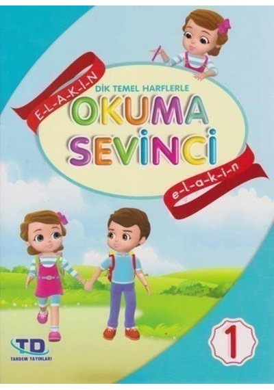 Tandem 1.Sınıf Dik ve Temel Harflerle Okuma Sevinci 5 Kitap