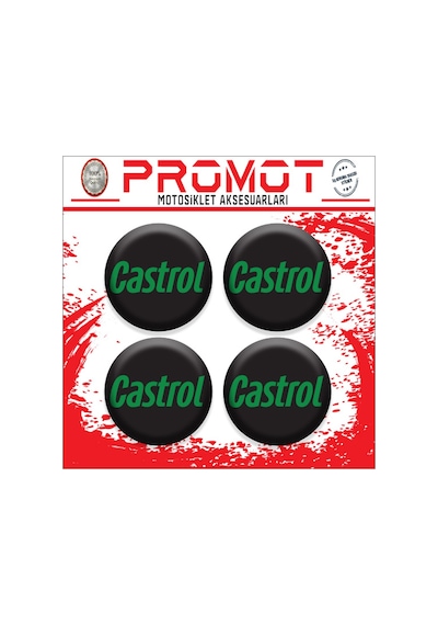 Koruma Takozu Logosu Castrol Tasarımlı 1 Nötr