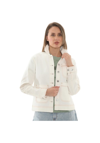 B0a5wrycm91-r Timberland Kempshıre Chore Jacket Kadın Ceket Beyaz B0a5wrycm91-r Beyaz