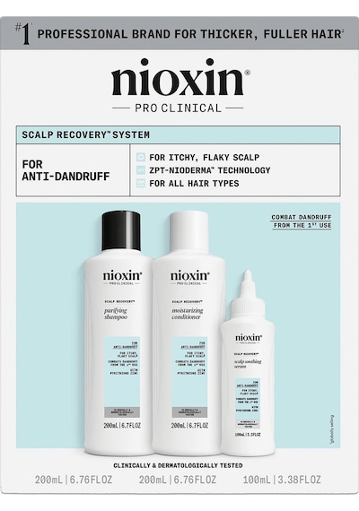 Nioxin Scalp Recovery Kepek Ve Kaşıntı Karşıtı Saç Bakım Seti Tüm Saçlar