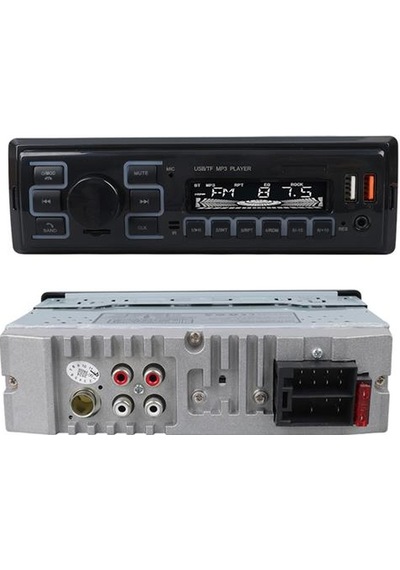 Carstar Cs-970 7 Renkli Çift Usb/sd/fm/aux/bluetooth Kumandalı Oto Teyp 4x60 Watt