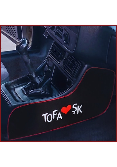 Tofaş Şahin Doğan Kartal Uyumlu Orta Konsol  Nakışlı Yan Kaplama Kumaşı Torpido Koruma Halısı