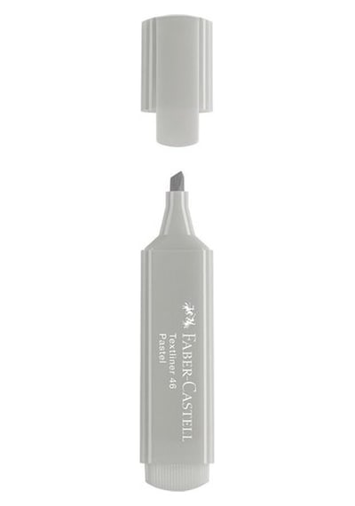Faber-Castell Textliner Fosforlu Kalem 1546 Pastel Ipek Gri