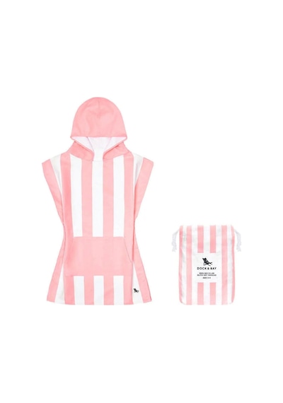 Dock And Bay Uv Korumalı Çocuk Pançosu M Malibu Pink
