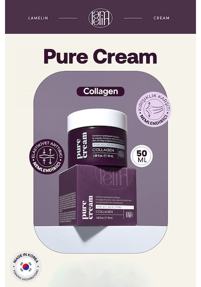 Lamelin Kolajen İçeren    Bakım Kremi Lamelin Collagen Pure Cream 50 ML